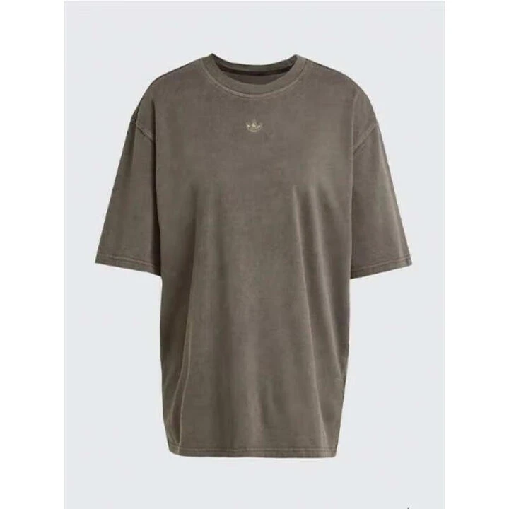 adidas/阿迪达斯三叶草女子时尚纯棉运动休闲短袖圆领T恤JI5729