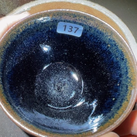 茶盏原矿原釉柴烧建盏