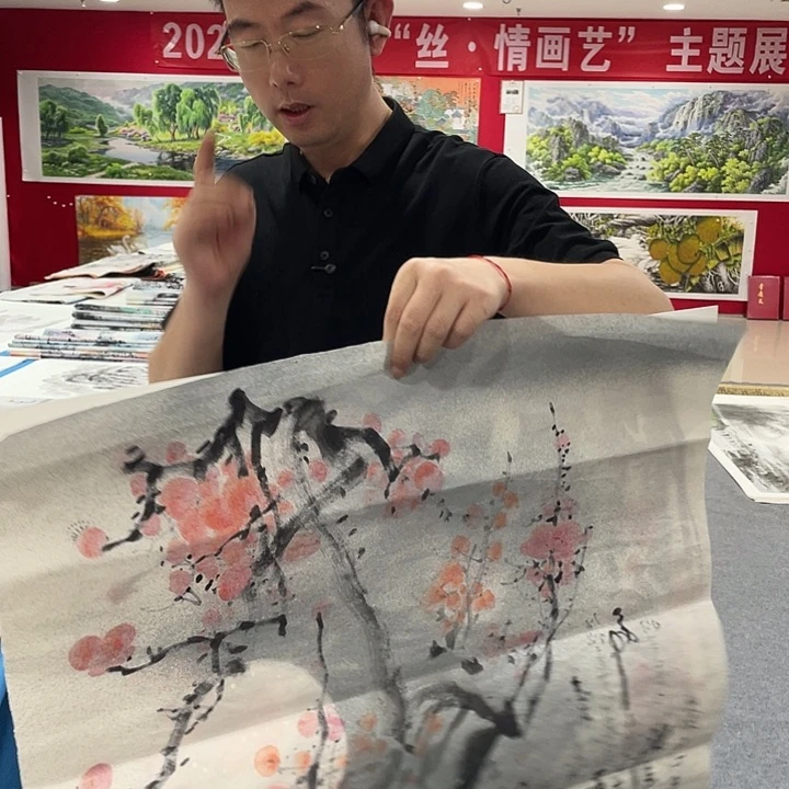国画今天早上国画作品欣赏