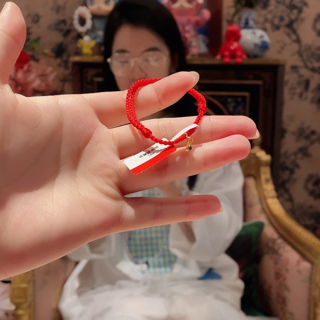 翡翠手绳18K金镶嵌多样性发其一