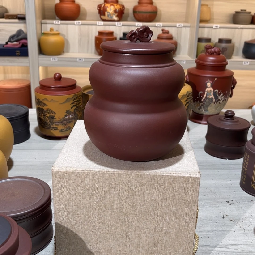 紫砂茶叶罐紫砂的制作