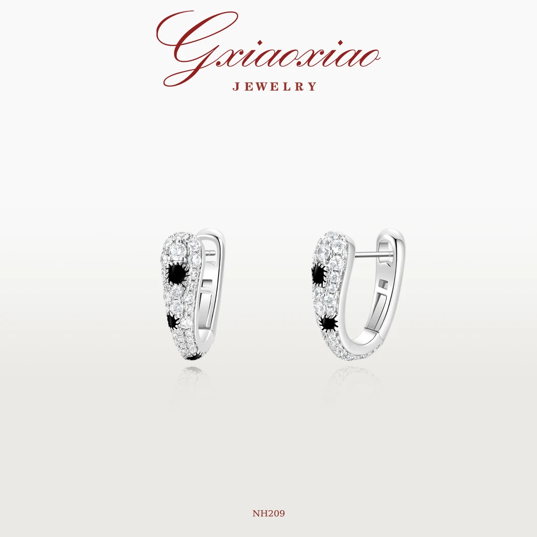 G XIAOXIAO耳饰 轻奢个性高级感精致百搭小众耳环 NH209新年礼物