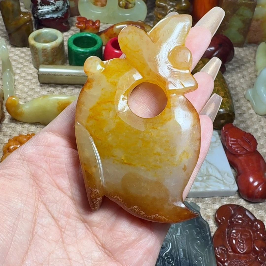 吊坠白玉菩提挂件