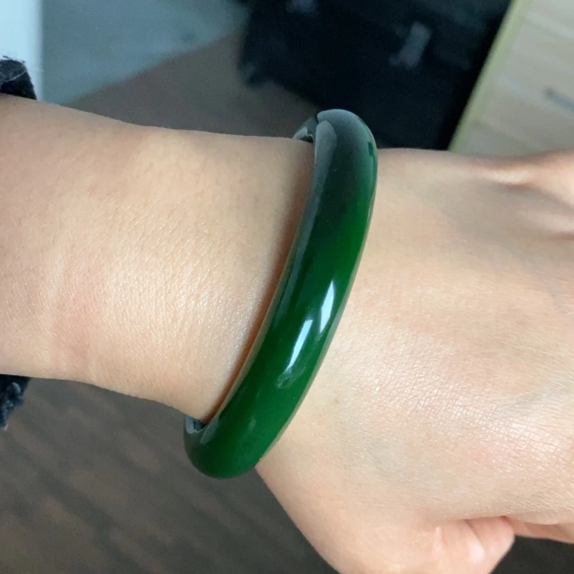 【闪购商品】和田玉（碧玉）手镯未镶嵌