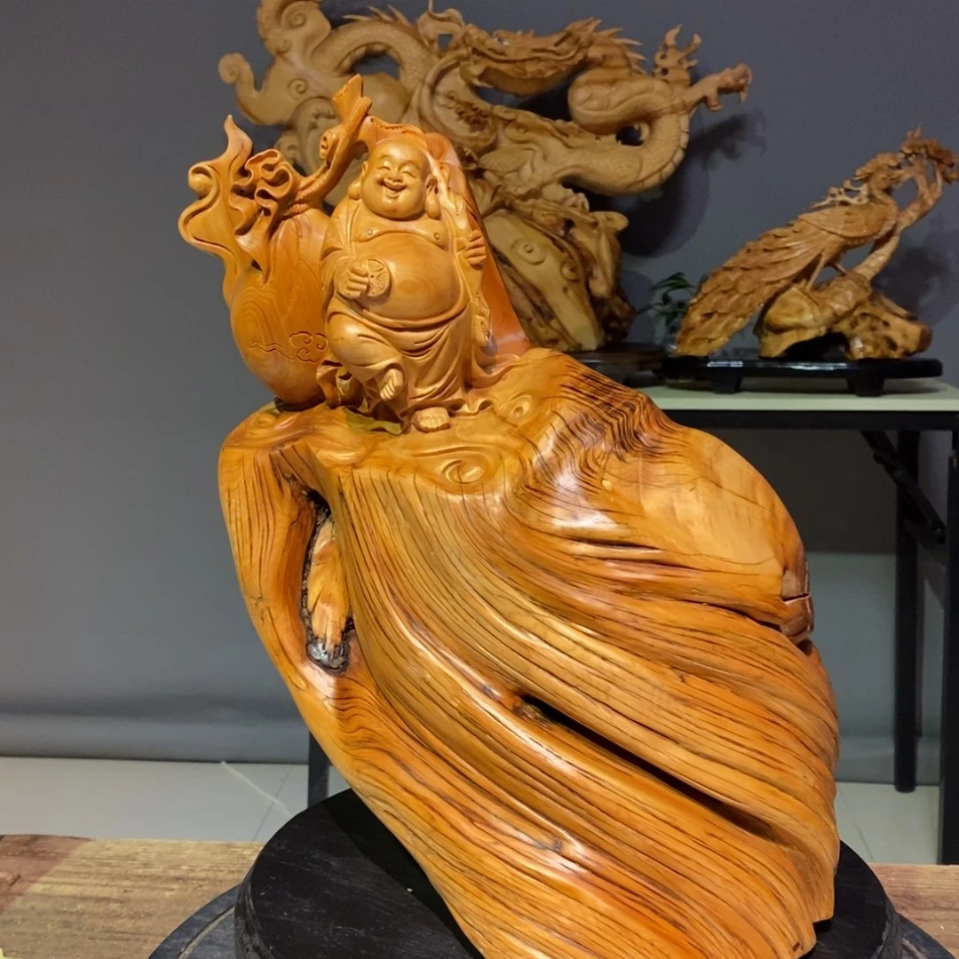 柏木（崖柏）崖柏木雕刻