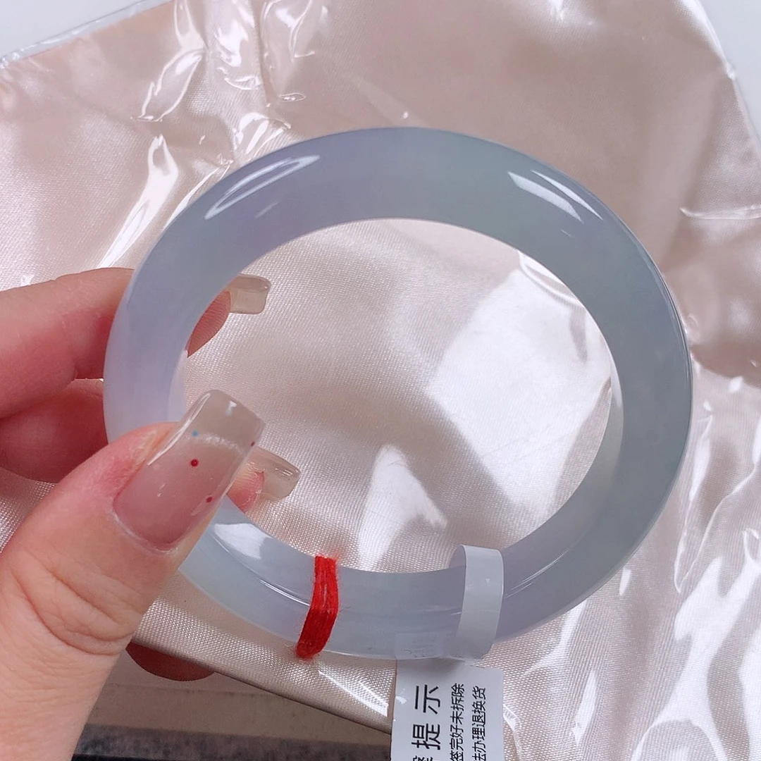 未镶嵌手镯翡翠 正圈白月光①③⑧