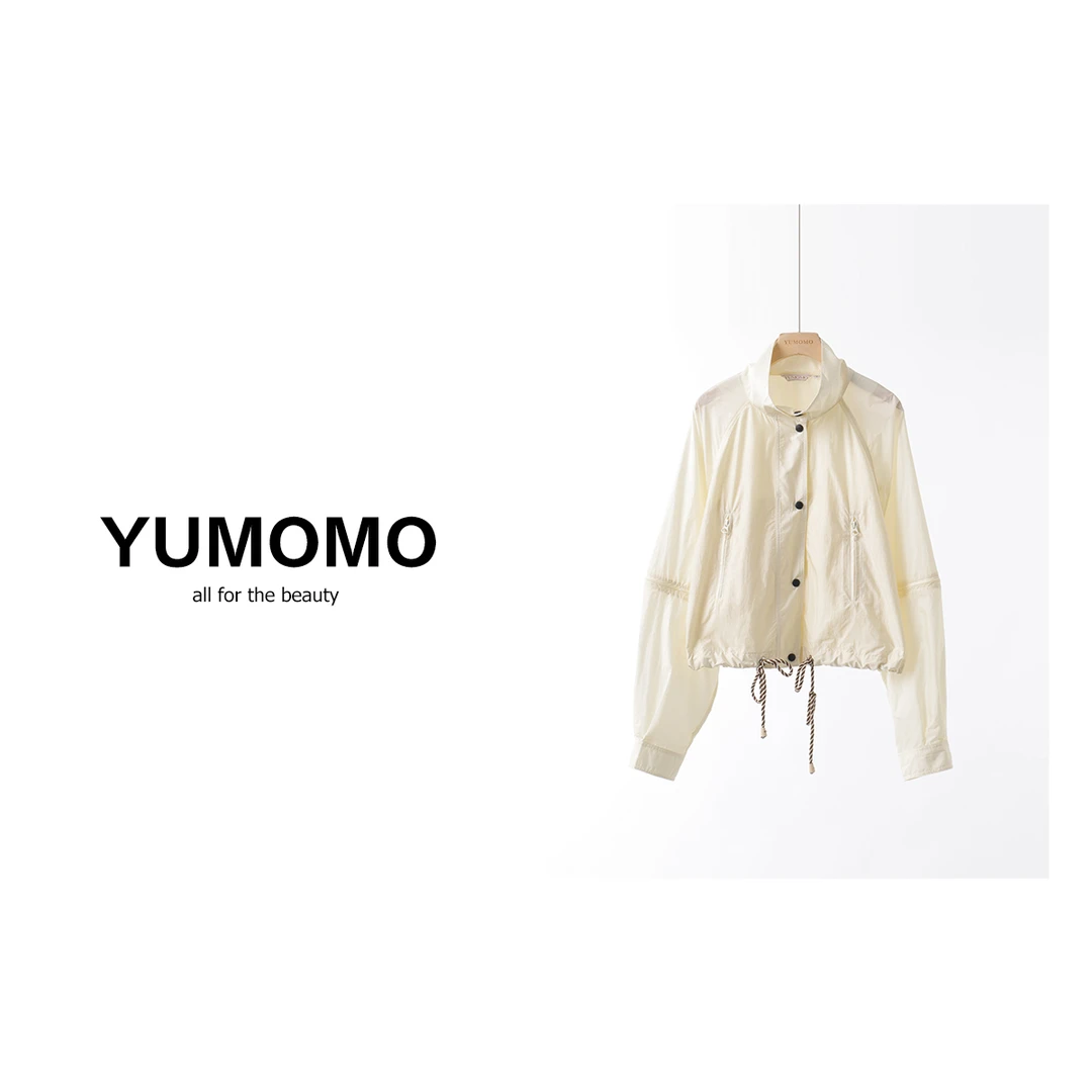 【刚需防晒】轻薄宽松短款长袖户外短款休闲夹克外套QW232016