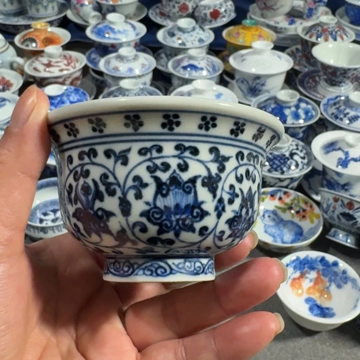 景德镇手工手绘杯