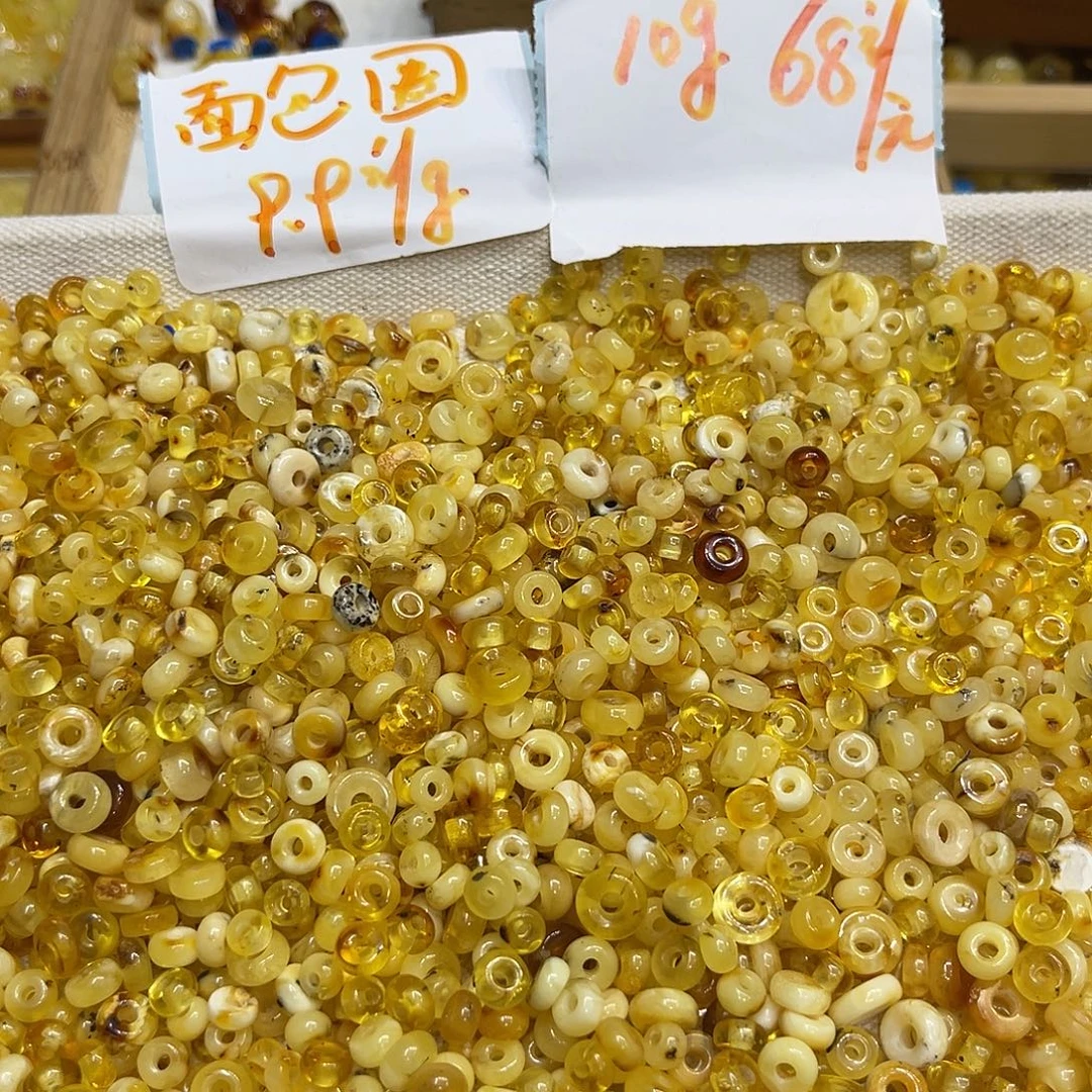 琥珀未镶嵌珠宝奇石