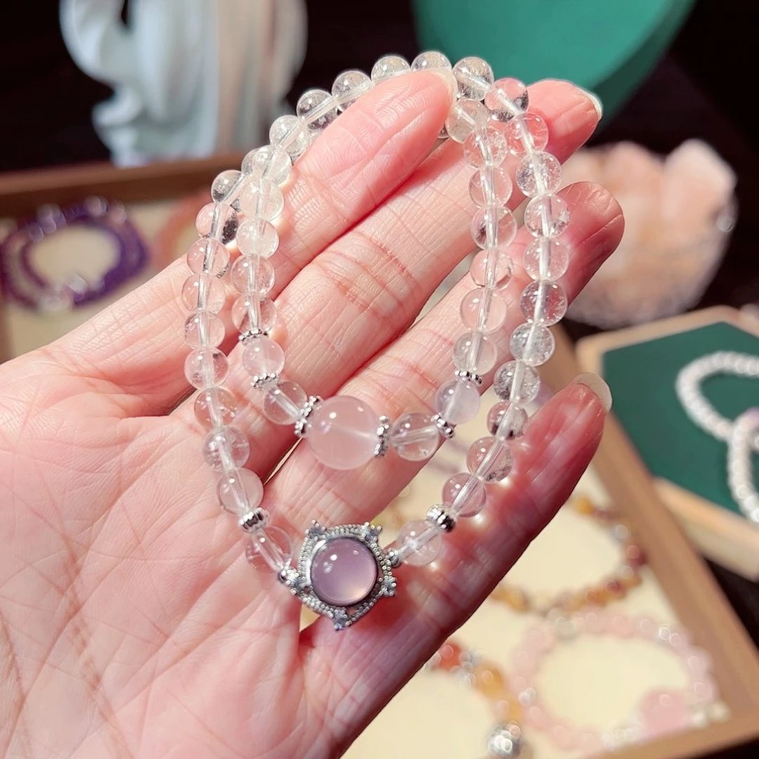 水晶手链未镶嵌白