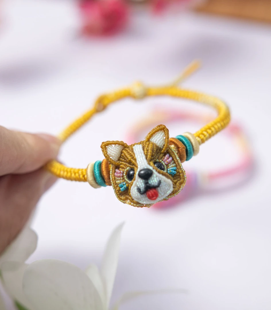 十二生肖纯手工编织手绳手链（可调节貔貅）