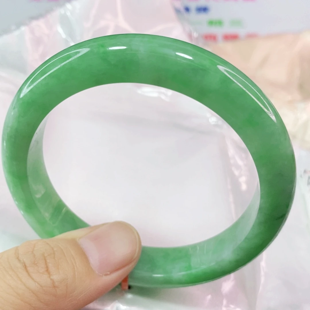 未镶嵌手镯翡翠57.6圈口
