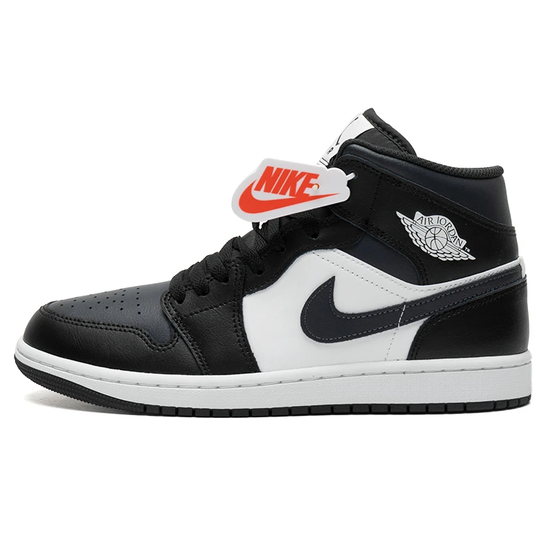 nike耐克男鞋2025新款AIR JORDAN AJ1 Mid高帮运动休闲板鞋DQ8426