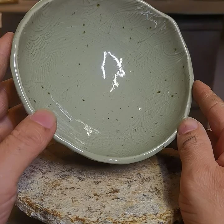 盘手工高温原矿窑变