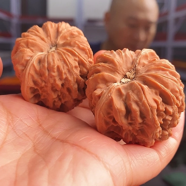 把件文玩核桃凹底40尺