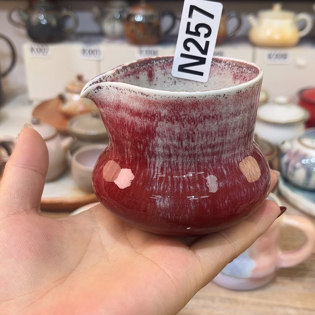 朱泥茶杯猫**儿陶瓷艺术