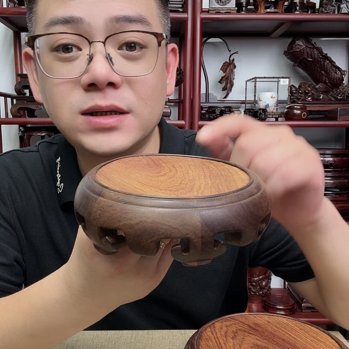 黑檀木工艺品底座
