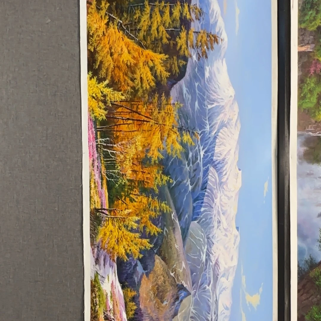 油画加油加油努力加油加油