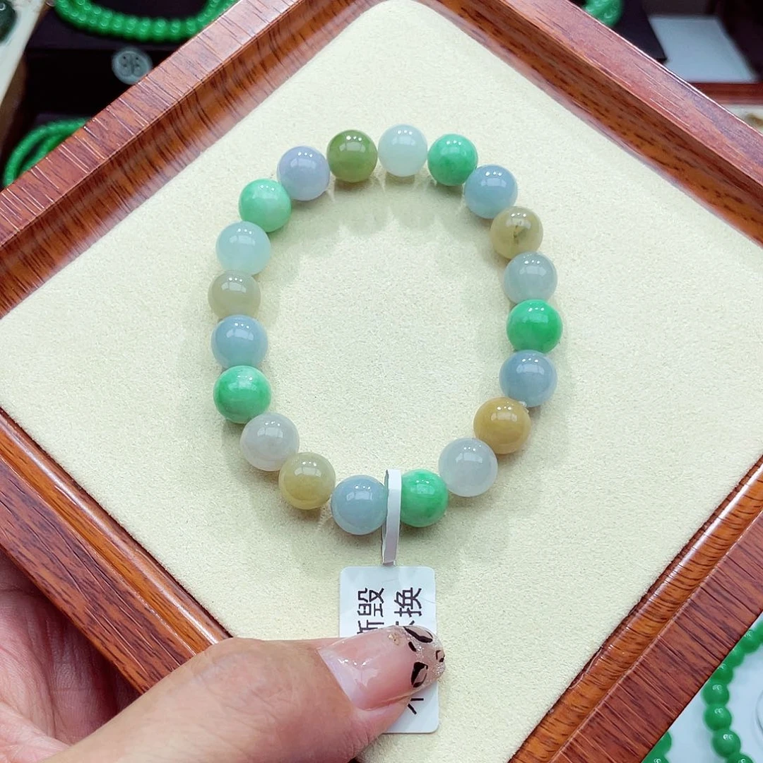 未镶嵌手链翡翠翡翠