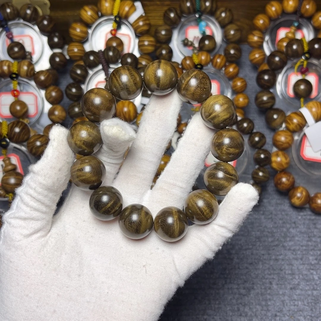 手串/手链楠木（金丝楠）乌木1.8水波158