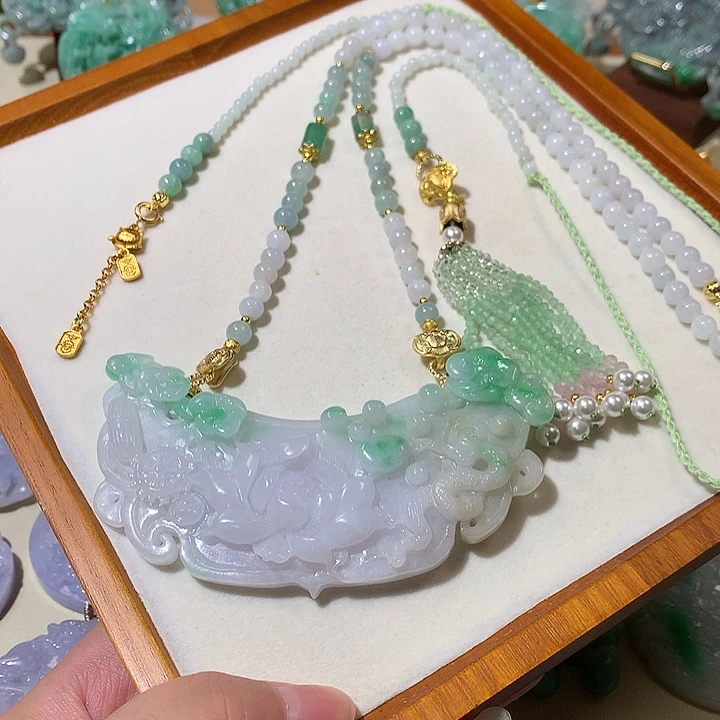 颈饰未镶嵌翡翠翡翠吊坠