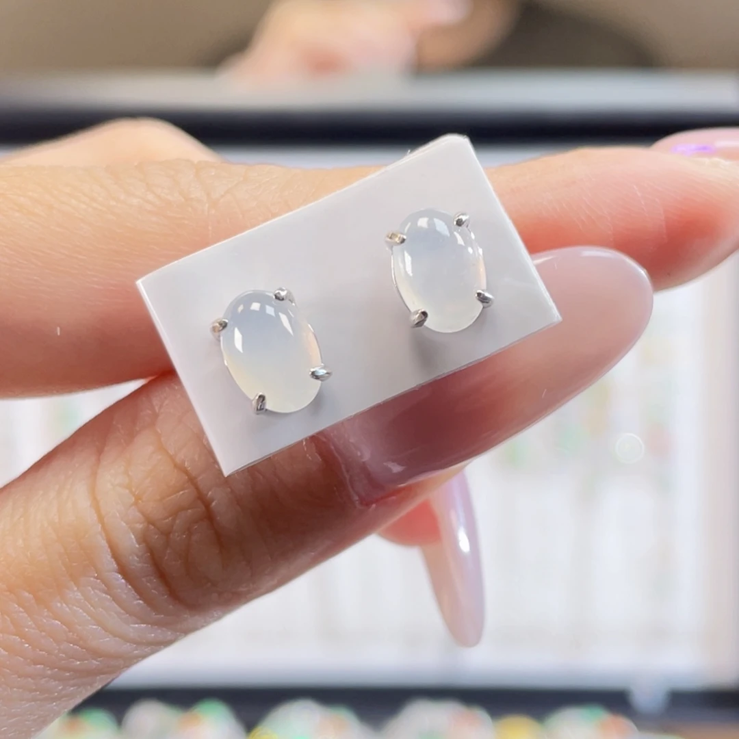 翡翠银S925镶嵌颈饰