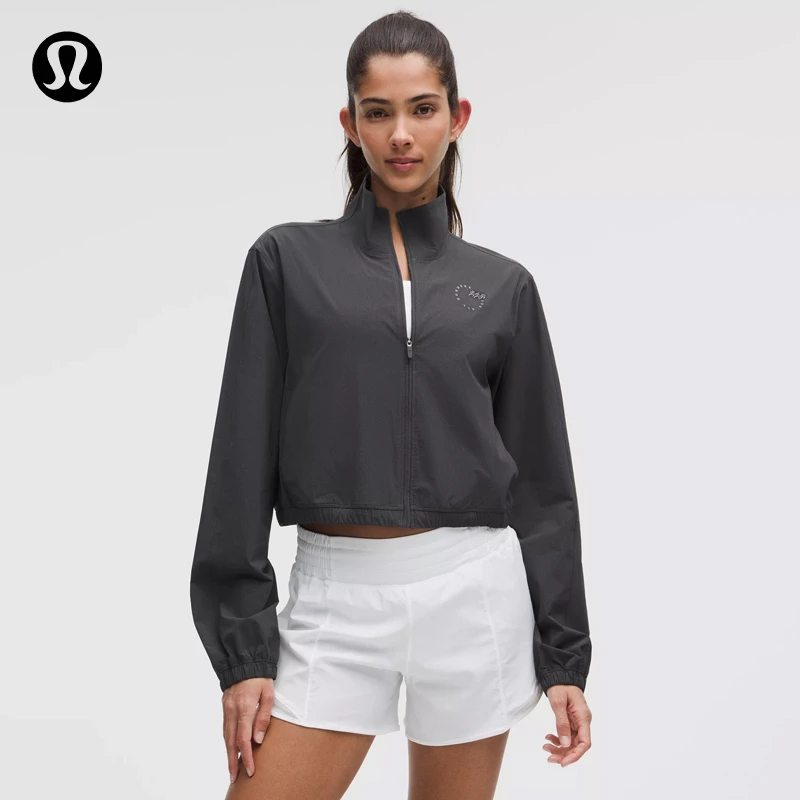 Run Crew 女士跑步图案款下摆抽绳夹克丨lululemon丨LW3JOAS