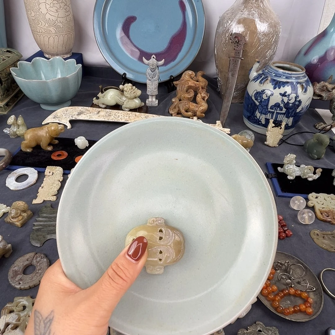 顺***水瓷片工艺品工艺品工艺品