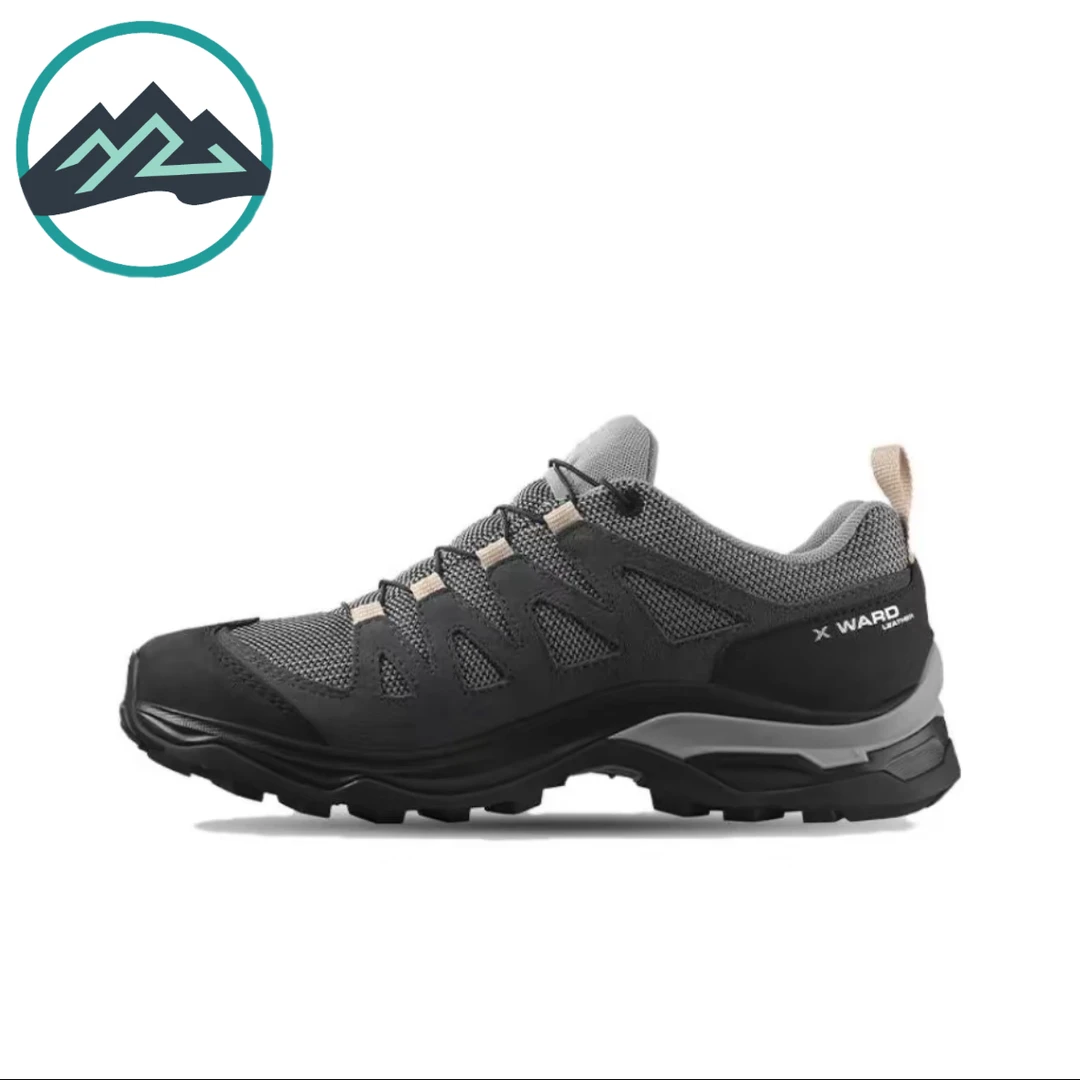 SALOMON萨洛蒙 X-Ward 四季户外功能鞋 女款 灰海鸥灰色