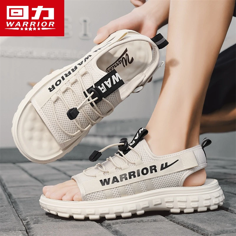 回力男鞋冬季2025新款免系带户外沙滩凉拖鞋男士防滑防臭开车凉鞋