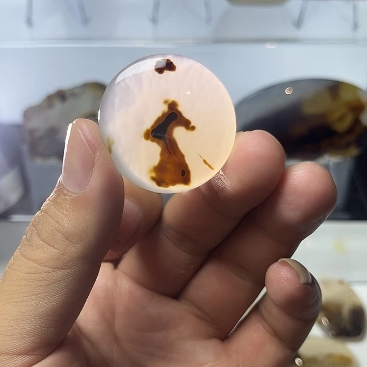 玛瑙/玉髓未镶嵌吊坠(不含链)