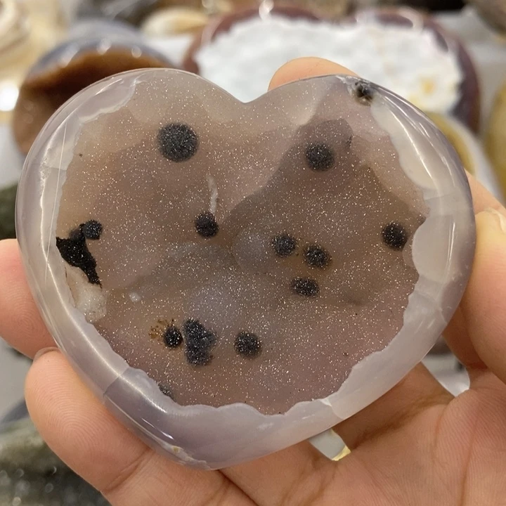 紫晶珠宝半成品未镶嵌