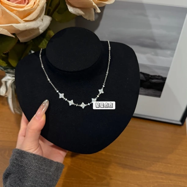 合金项链 【银色四叶草项链】直播间链接合集个性时尚潮流经典