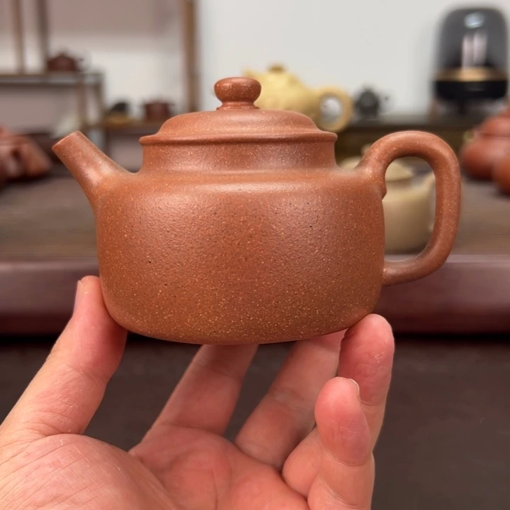 茶壶紫砂180 毫升青降坡