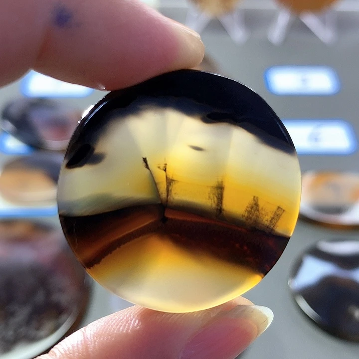 未镶嵌颈饰玛瑙/玉髓