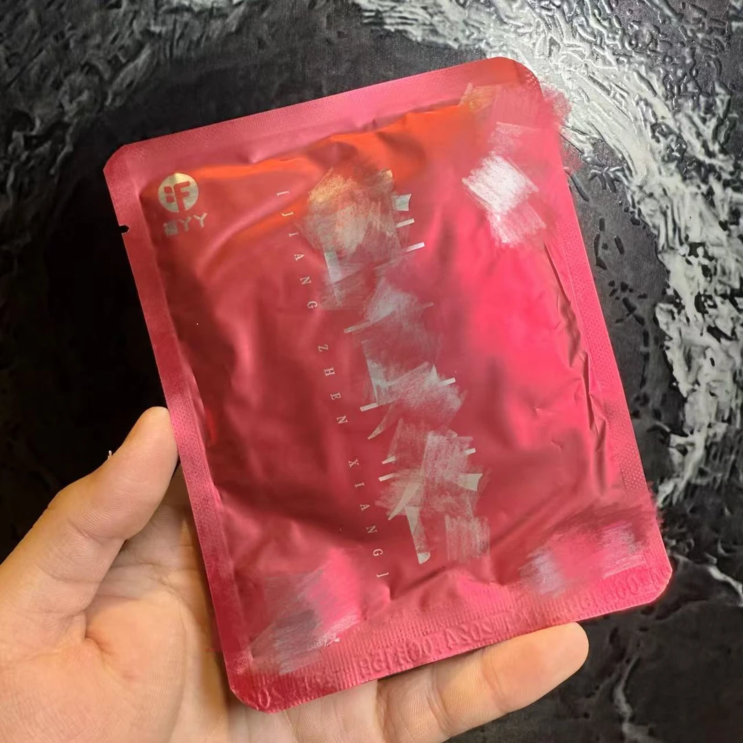 非金属玻璃吊坠 YS629 红色玻璃方形吊坠