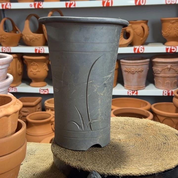 17×25 高温黑陶微瑕