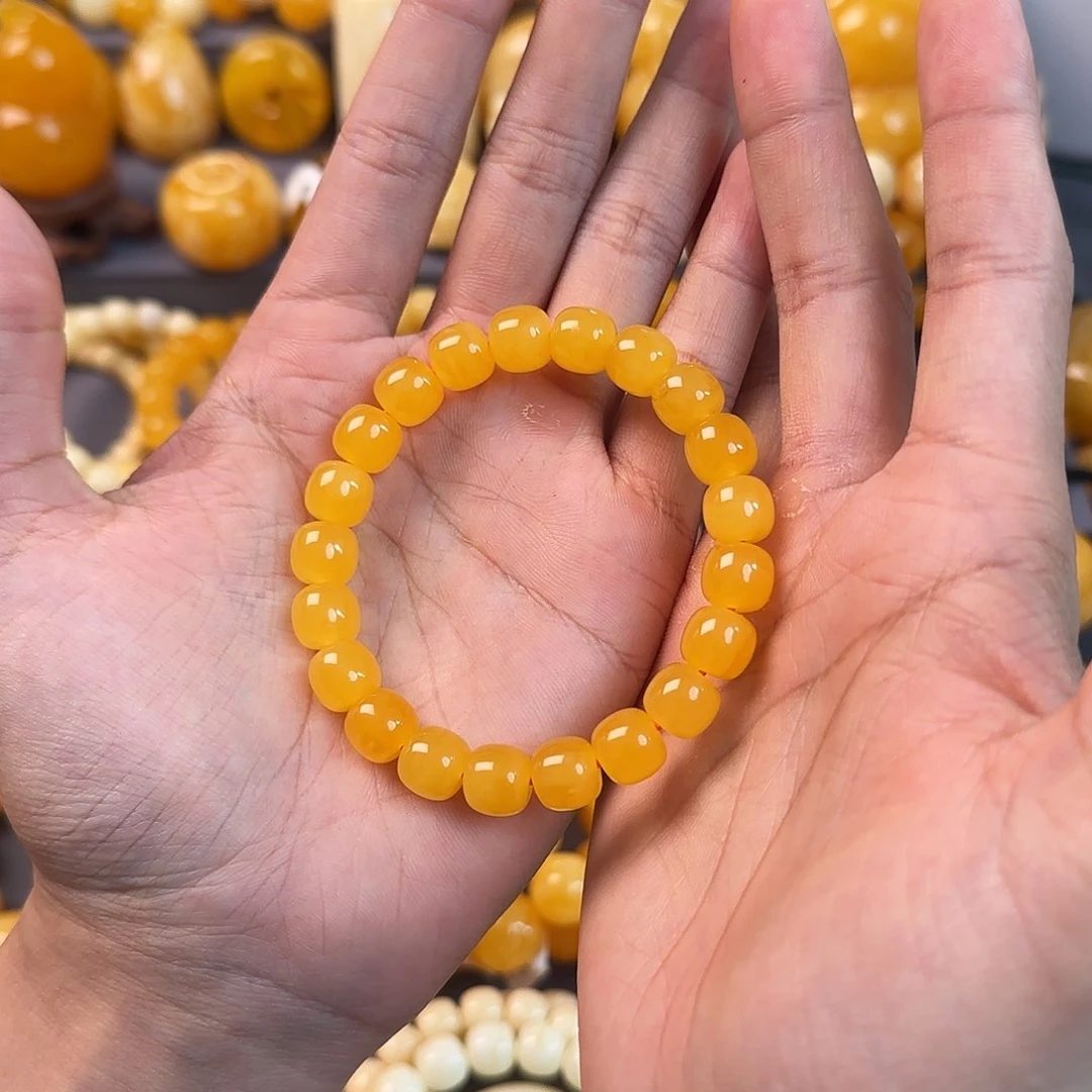 未镶嵌蜜蜡珠宝奇石10mm同料