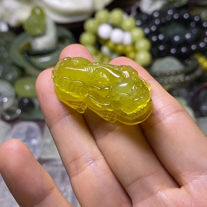 未镶嵌岫玉岫玉颈饰