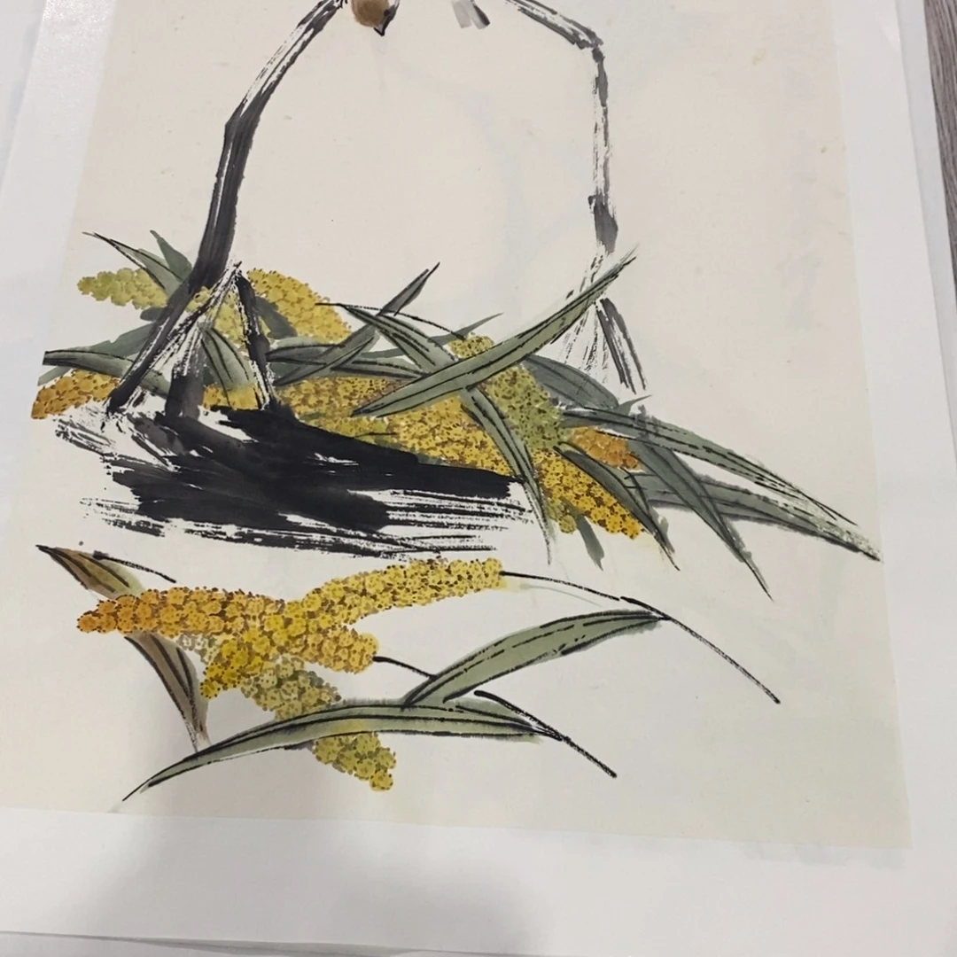 国画熊**3绘画作品欣赏