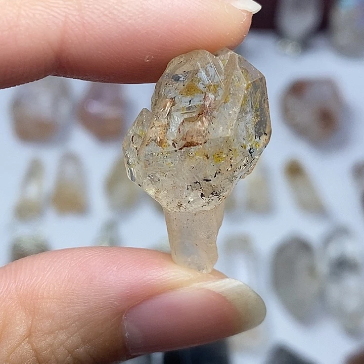 未镶嵌颈饰水晶油胆权杖