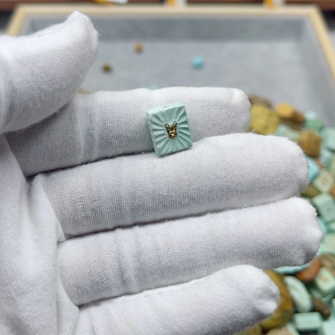 绿松石挂件未镶嵌