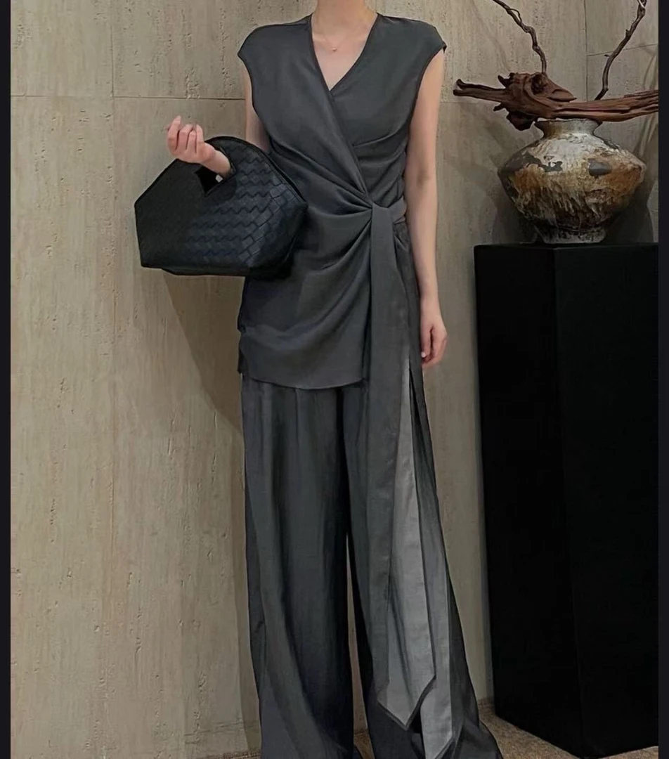 4797号3321#净版扭结上衣E6-21