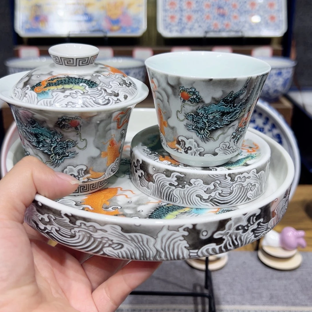 景德镇陶瓷高温茶具