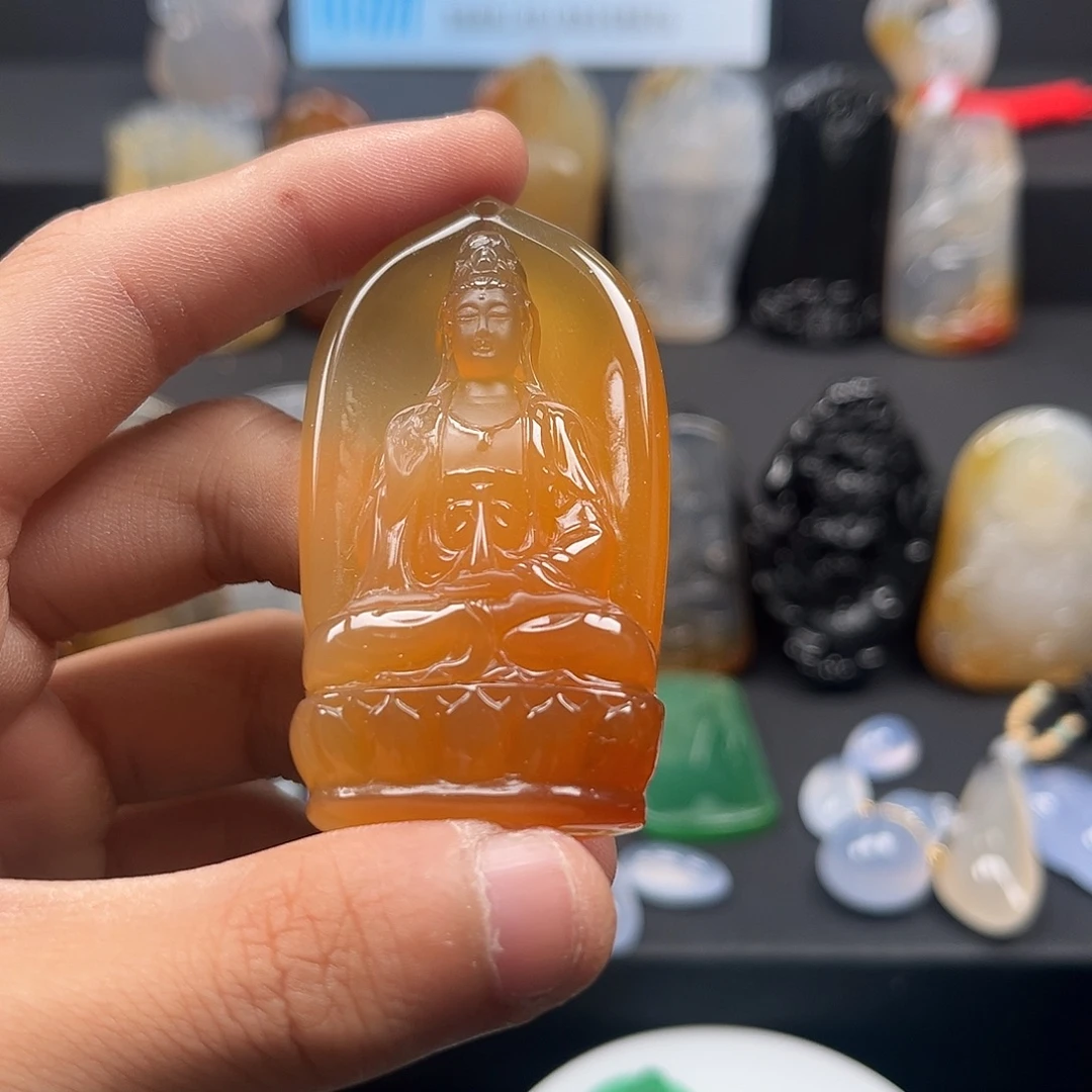 玛瑙/玉髓未镶嵌颈饰