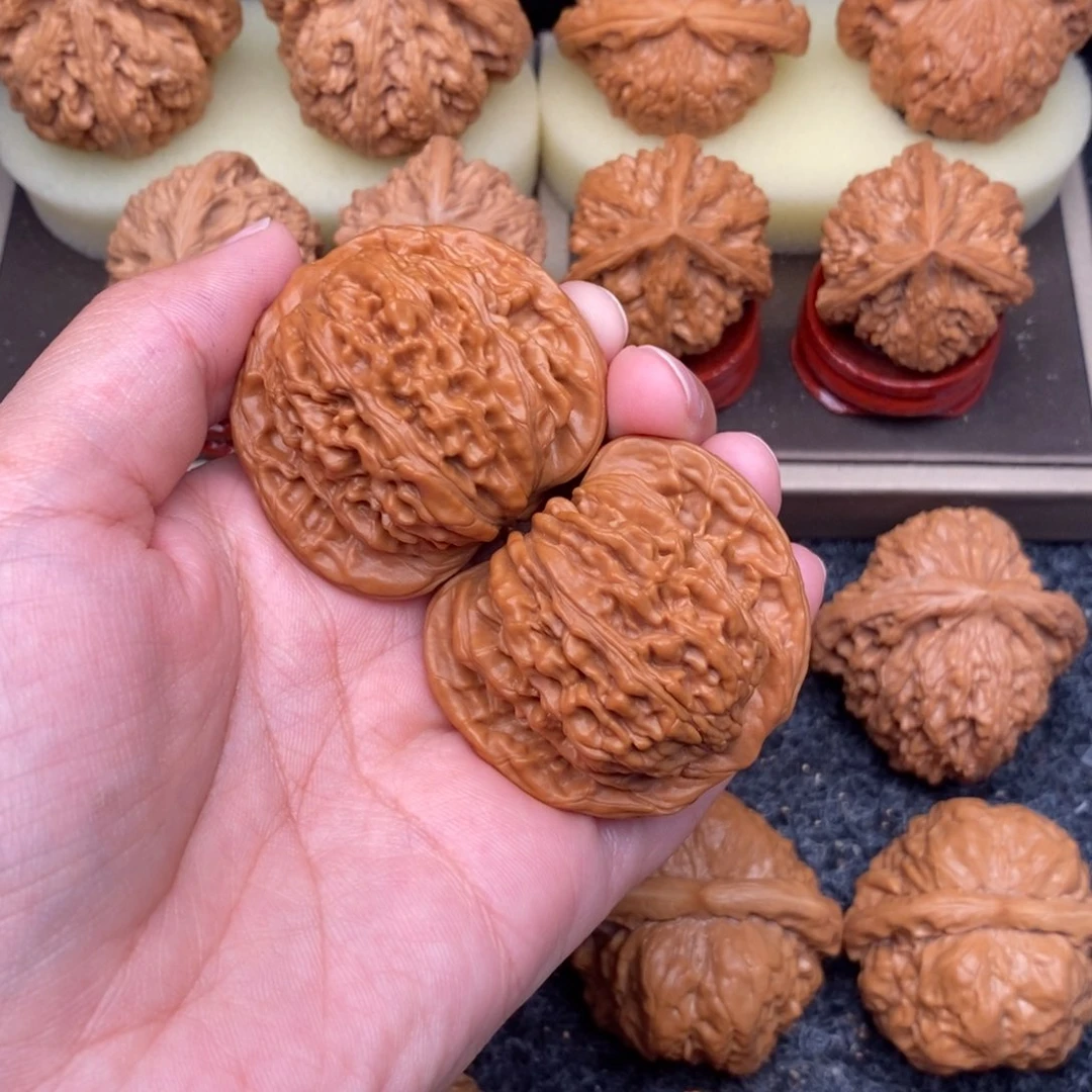 文玩核桃把件四座楼43