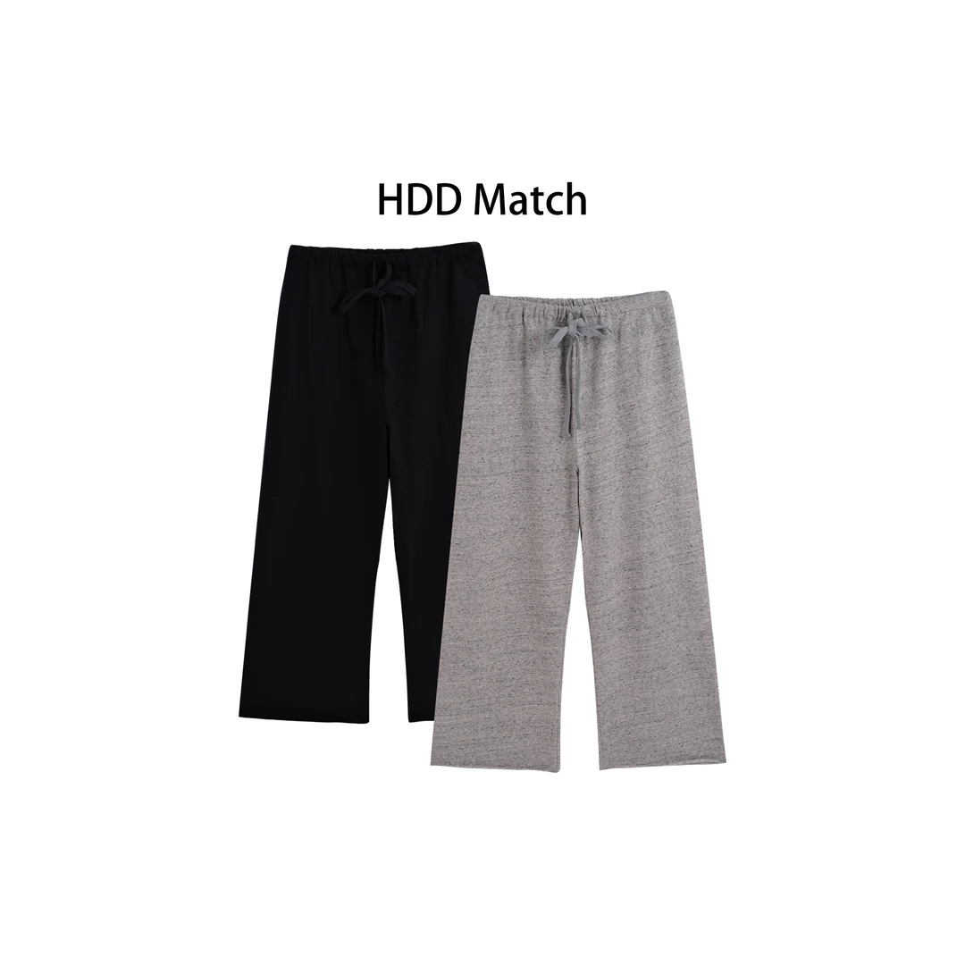 HDD "灰色地带" 100%棉 夏季女款简约设计运动休闲卫裤  Y8315