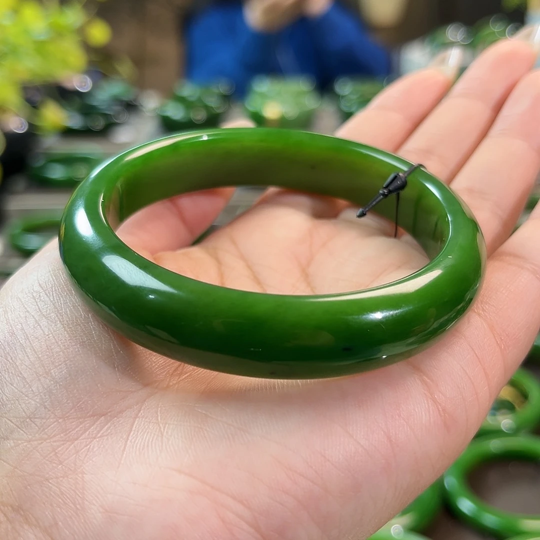 未镶嵌手镯和田玉（碧玉）5960