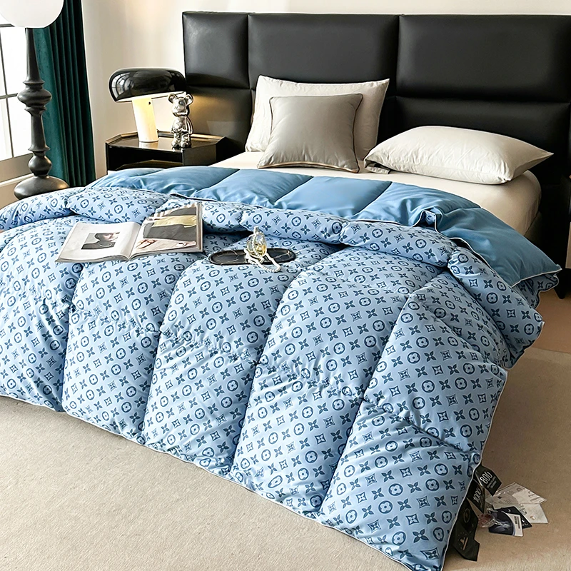 【好梦家纺】亲肤透气舒适轻奢西伯利亚羽丝绒被秋冬款冬被学生宿舍