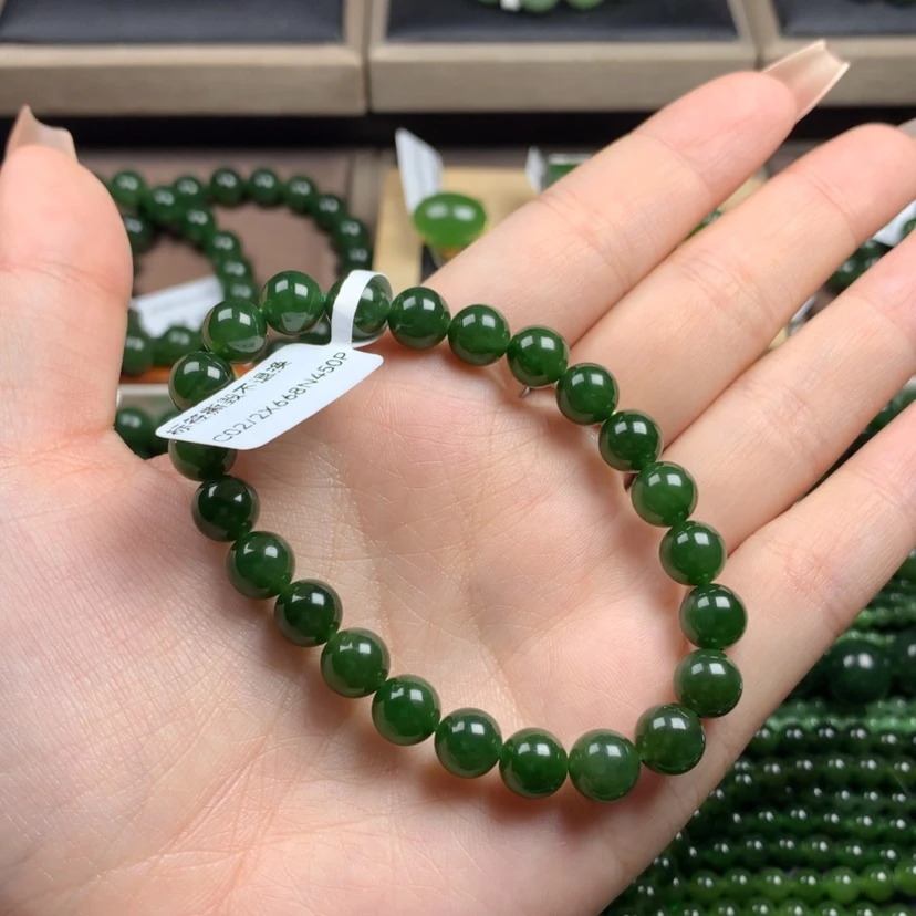 【闪购商品】和田玉（碧玉）手串未镶嵌番***仔